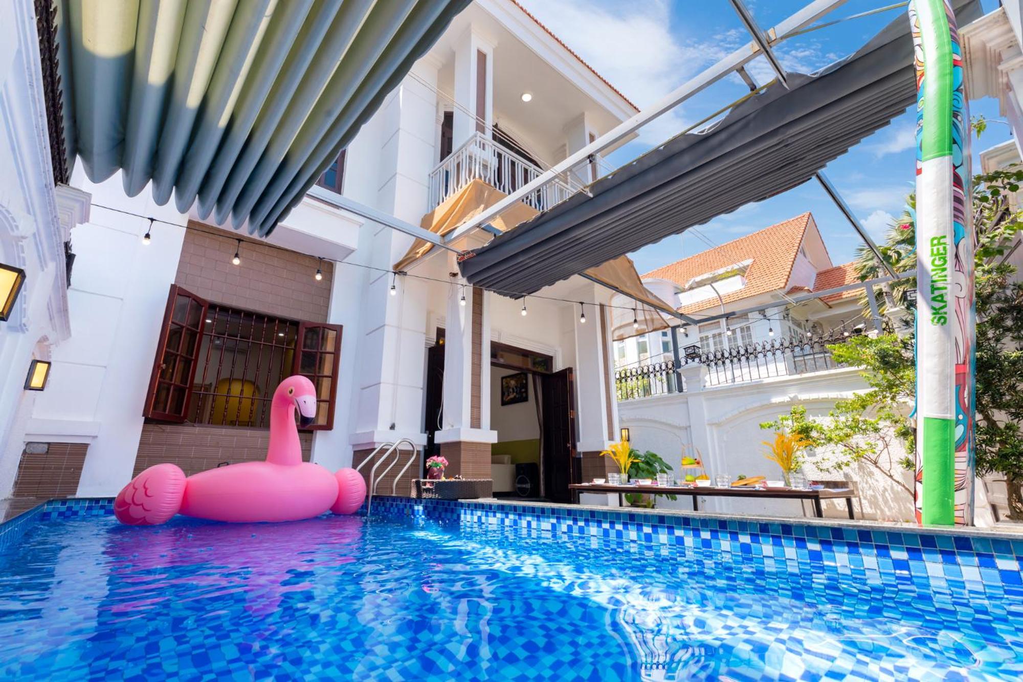 Hoang My Villa - 8 Phong Ngu Bai Sau - Free Bida Karoke Vũng Tàu Exterior foto