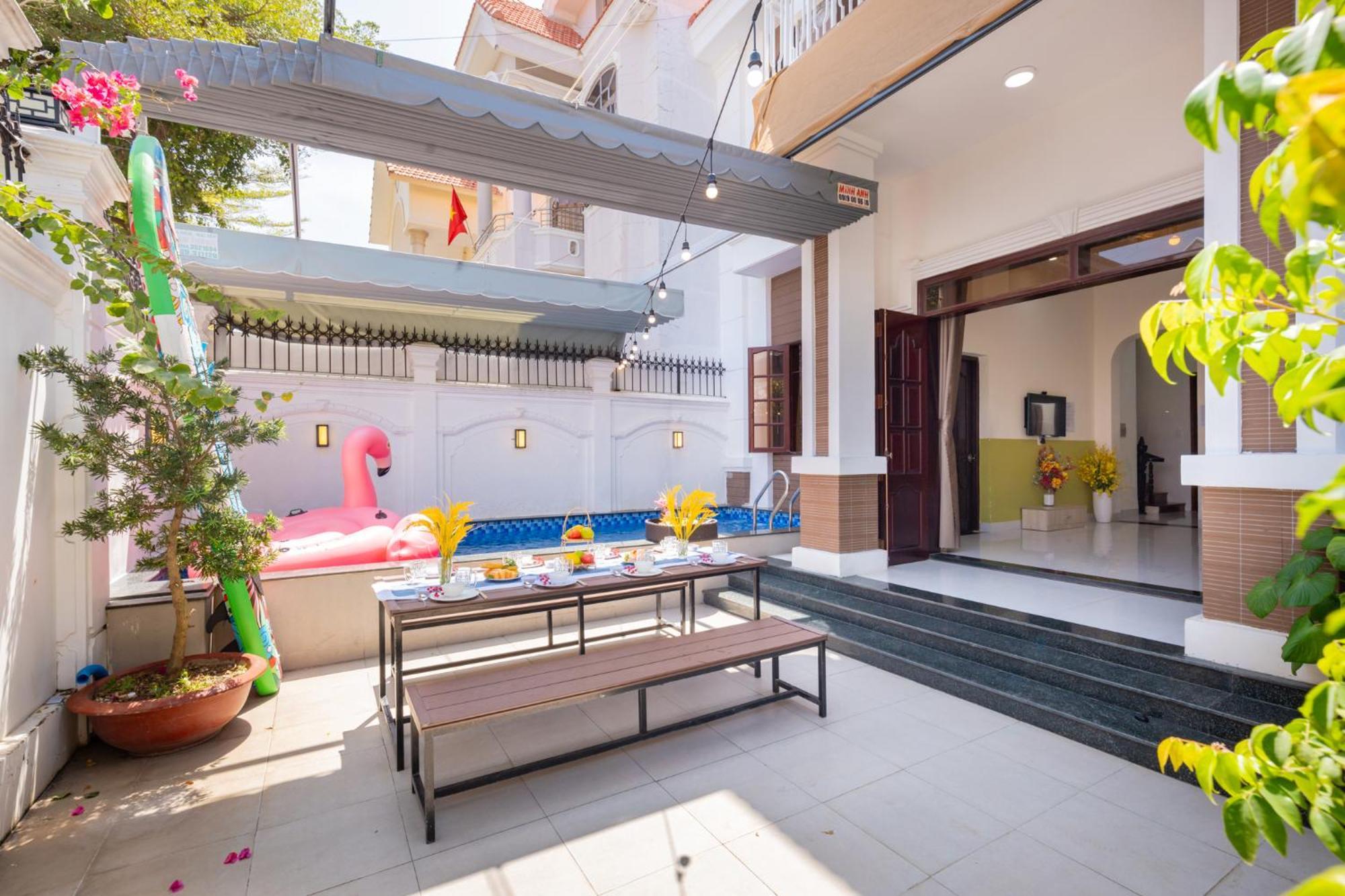 Hoang My Villa - 8 Phong Ngu Bai Sau - Free Bida Karoke Vũng Tàu Exterior foto